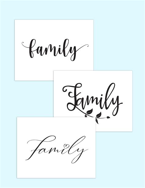 How to Write Family in Cursive Writing