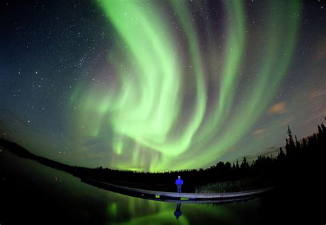 Aurora Borealis In Canada by Dave Brosha Photography