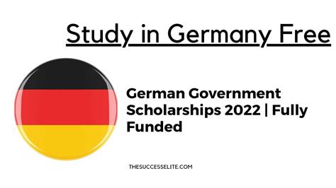 German Government Scholarships 2022-2023 | Fully Funded