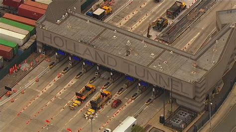 Holland Tunnel to NY closing nightly for repairs despite coronavirus pandemic - ABC7 New York