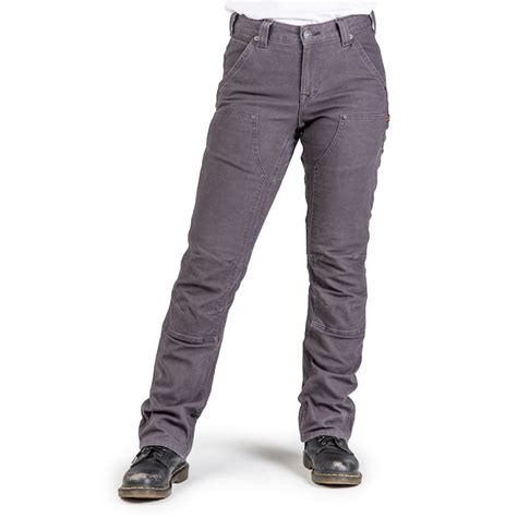 Dovetail Workwear Women's Grey Canvas Work Pants (4 X 30) in the Work ...