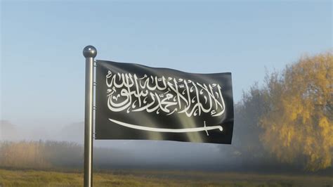 Islamic Flag 3D Animation | Islamic Black Flag on Behance