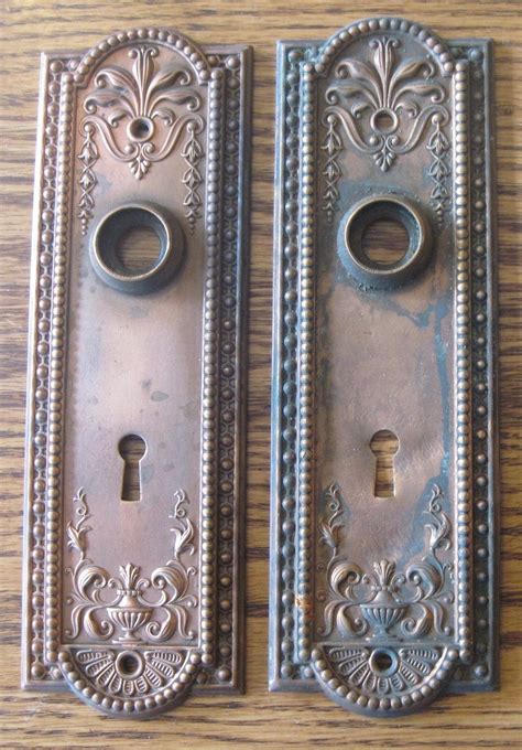 pair 2 solid brass antique vintage door knob by BandCEmporium