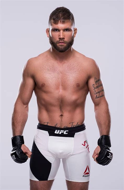 Jeremy Stephens poses for a portrait during a UFC photo session ...