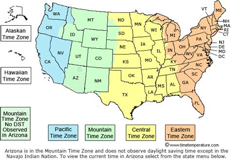 Time Zone | Time zone map, Time zones, Eastern time zone