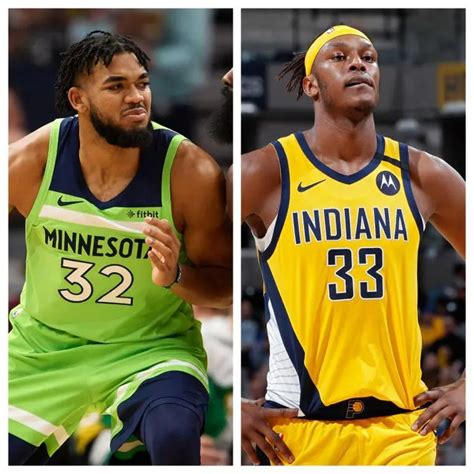 Karl-Anthony Towns vs Myles Turner Stats Comparison | Career All Time ...