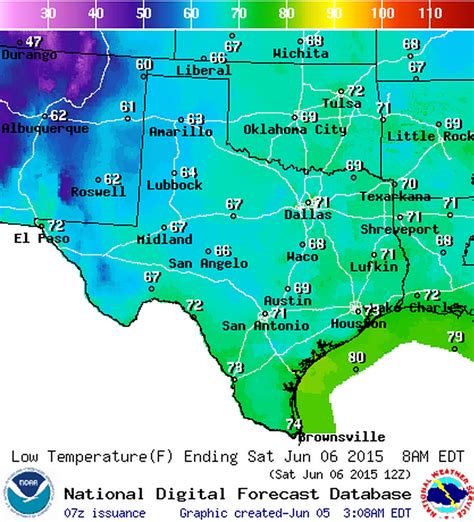 Friday June 5, 2015 | Texas Weather Roundup + Forecast