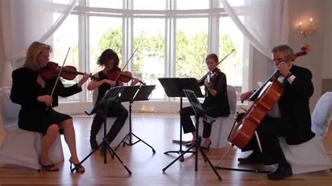 String Quartet of Violins Viola and Cello | Wedding Music | A Music Plus Entertainment - YouTube