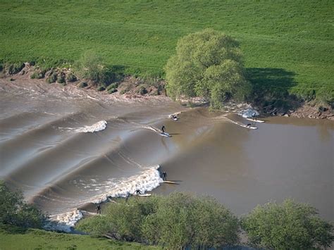 Severn Bore aerial waves | Mark Humpage | Flickr