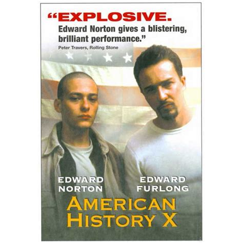 American History X - movie POSTER (Style E) (11" x 17") (1998) - Walmart.com - Walmart.com