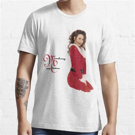 "Mans Mariah Carey Merry Christmas" T-shirt for Sale by StuffByRoman ...