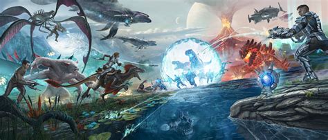 ArtStation - Ark Genesis 1 Keyart