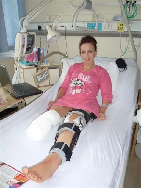 A holidaymaker who had to have her leg amputated has been handed a payout - six years later ...