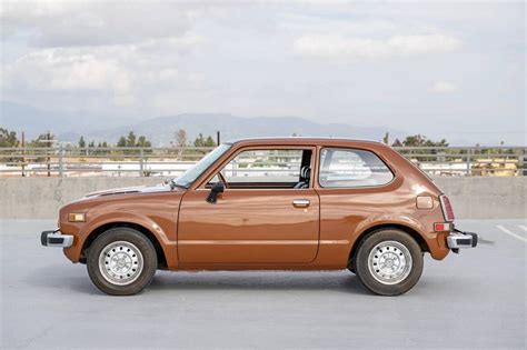 1974 honda civic hatchback, brown, manual, restored for sale