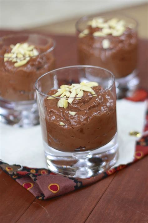 Chocolate Almond Pudding | The Sweets Life