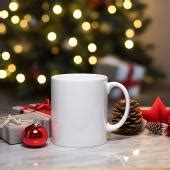 Mug MockUp Coffee Cup Mock up Christmas mug mockup holiday mug Mock Up Photograph Styled Stock ...