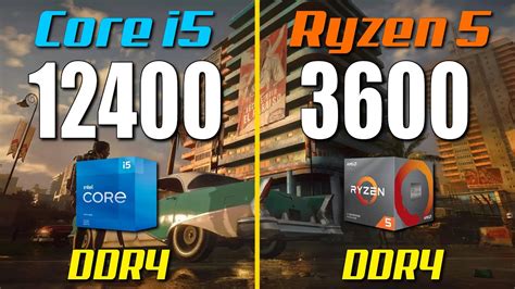 i5 12400F vs. Ryzen 5 3600 | Test in 8 Games - YouTube