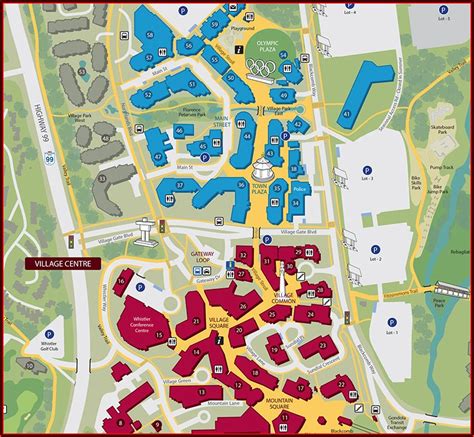 Whistler Village Map Of Hotels - map : Resume Examples #xz20p5Xp2q