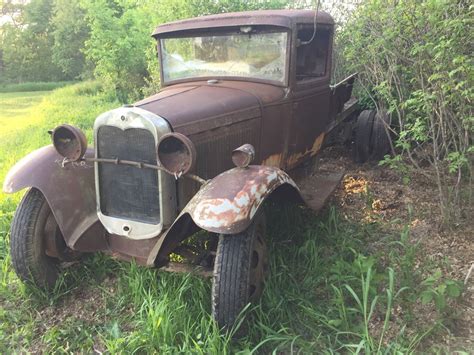 1930 1931 Ford Model AA Pickup Truck Cab Parts Project Hot Rod Rat Rod | eBay | Pickup trucks ...