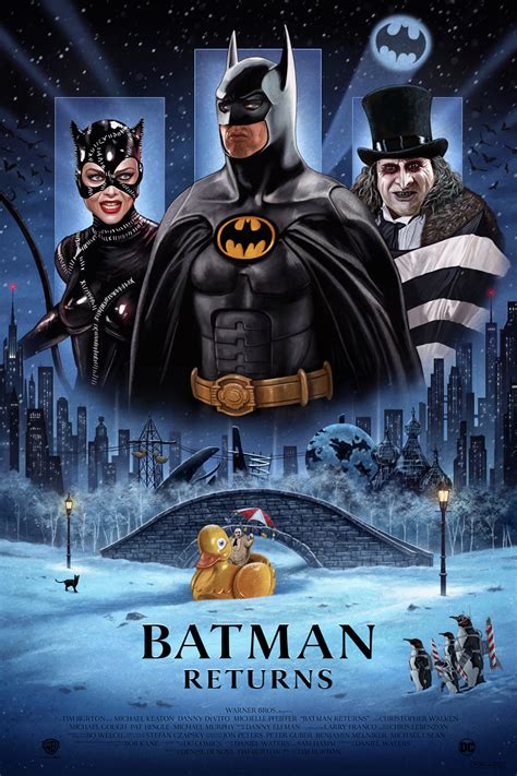 Batman Returns | Poster By Richard Philpott Art