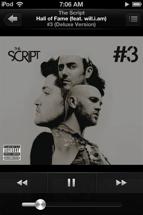 Hall of Fame - The Script (With images) | The script, Album cover art ...