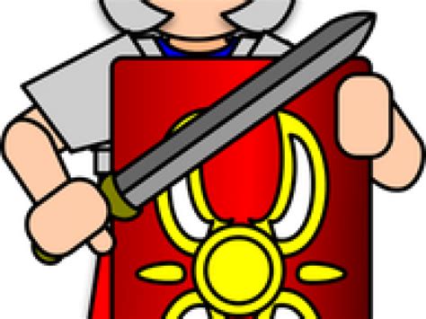 Roman Legion Clipart Roman Guy - Roman Soldier Clipart - Png Download - Full Size Clipart ...