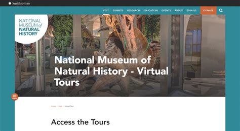 National Museum of Natural History Virtual Tour