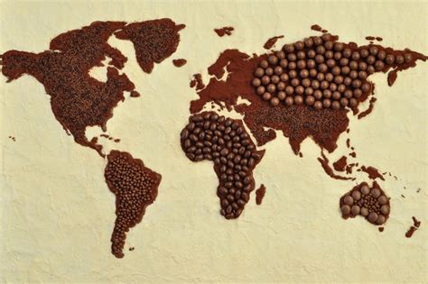 Chocolate World Map - International Confectionery Magazine