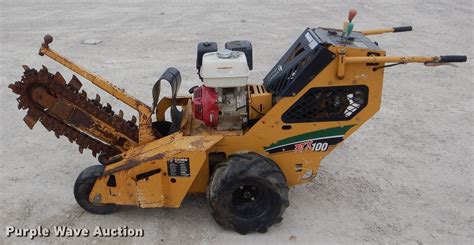 2012 Vermeer RTX100 trencher in Clinton, IL | Item HM9506 sold | Purple Wave