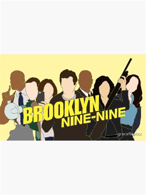 "Brooklyn 99 Squad Logo" Poster for Sale by gracefleetxx | Redbubble