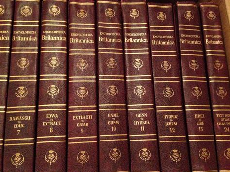 Vintage 1958 Encyclopedia Britannica Complete 24 Volume Set | #1755991000