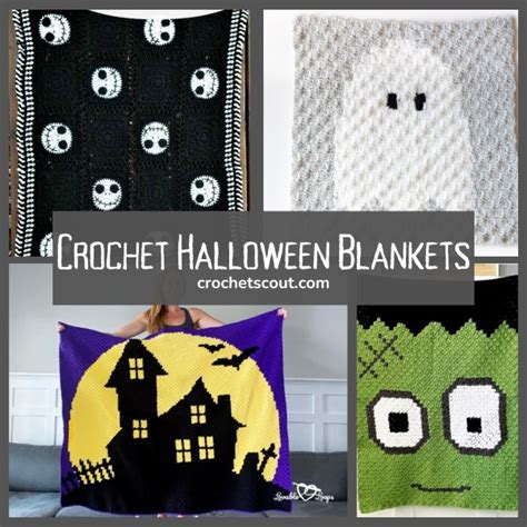 20 Free Crochet Halloween Blanket Patterns - Crochet Scout