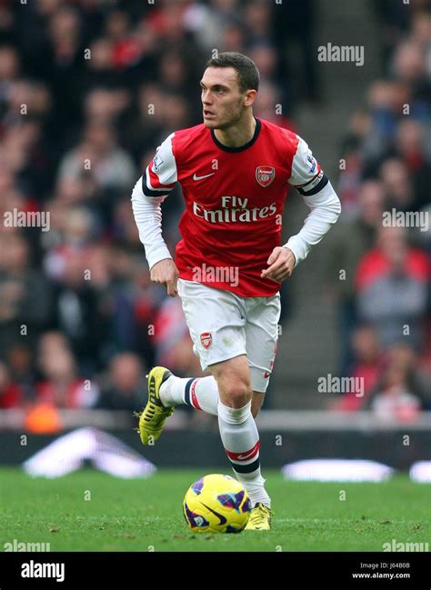 THOMAS VERMAELEN ARSENAL FC LONDON ENGLAND UK 17 November 2012 Stock ...