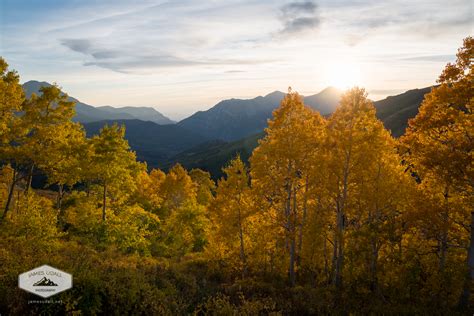 Utah's Wasatch in the Fall is Golden - James Udall