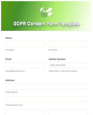 GDPR Consent Form Template | Jotform