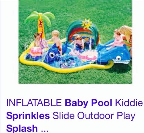 Splash pad! Target or ebay. | Inflatable baby pool, Splash pad, Baby pool