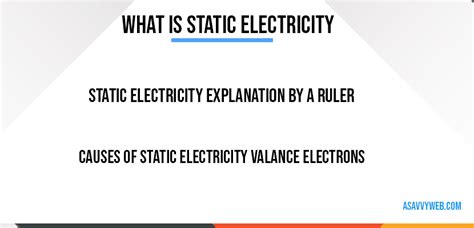 What is Static Electricity and its Uses and Causes - A Savvy Web