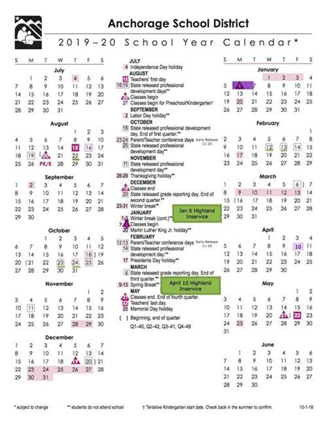 Families / Highland Calendar