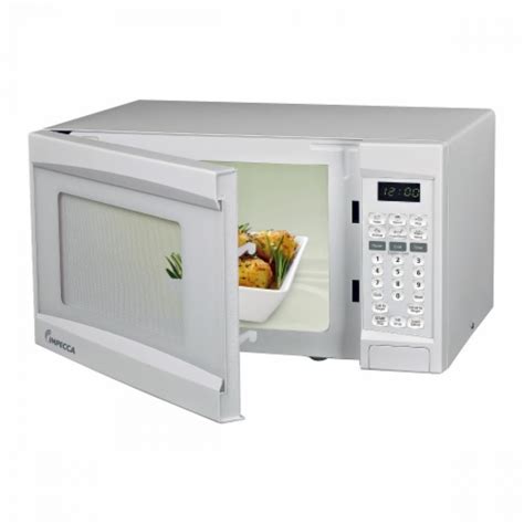 0.7 CU. FT. 700 Watt Countertop Microwave Oven, White, 1 UNIT - QFC