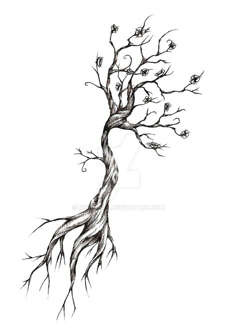 Tree Tattoo Design by meripihka on DeviantArt