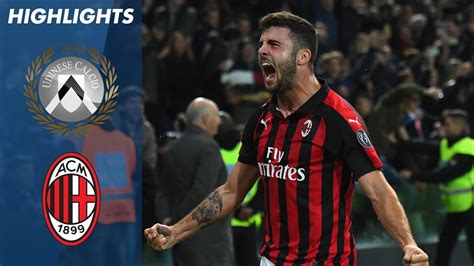 Ac Milan vs Udinese 1-1 Goals & Full Highlights – 2019 | stagatv