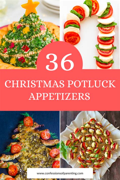 36 Christmas Potluck Appetizers You'll Love