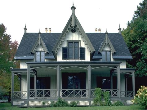 New 15 Victorian Gothic Revival House Plans