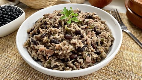 Congrí Cubano, arroz con frijoles negros