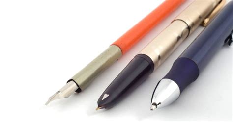 Different Fountain Pen Nib Types and Their Functionality