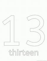 15 Number Coloring Page Free Numbers Pages  Images And Photos sketch template