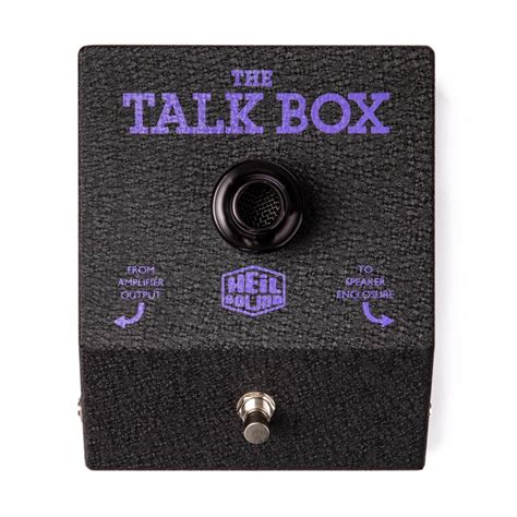 Dunlop Hell Sound The Talk Box - Pedal on ModularGrid