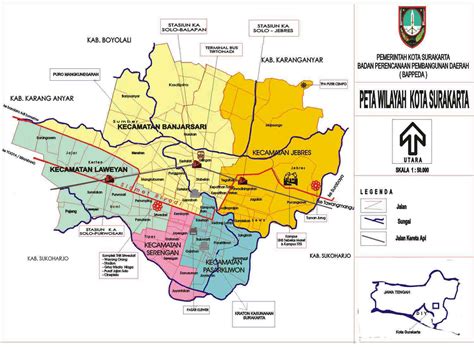 Surakarta Map