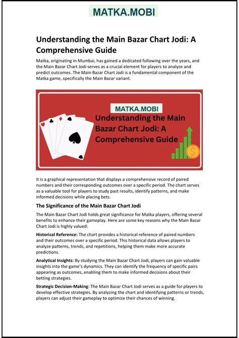 PPT - Understanding the Main Bazar Chart Jodi: A Comprehensive Guide ...