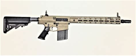 Knights Armament (KAC) SR-25 E2 CC duty rifle in FDE - Charlie's Custom Clones